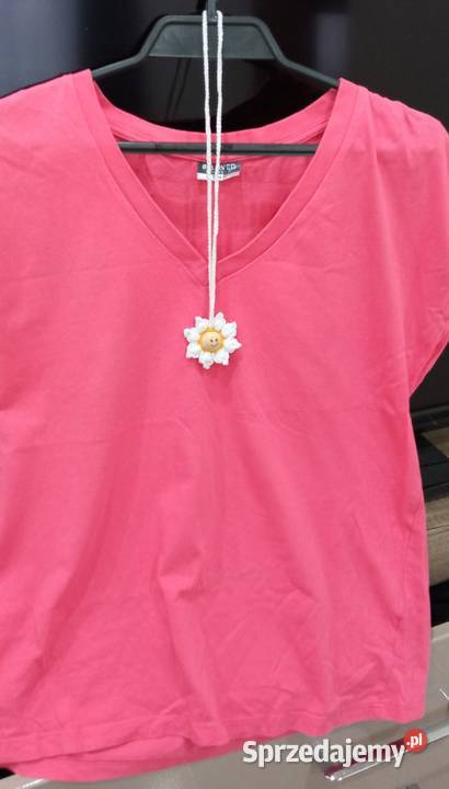 Wisiorek wykonany na szydełku Łask sprzedam