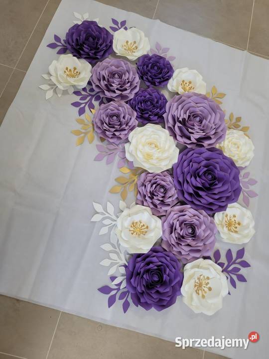 Zestaw kwiatów 3D typ Chanel Jaroszyn-Kolonia