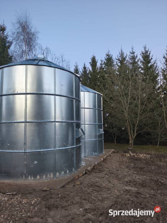 Kompletny Silos płaskodenny o pojemności 69 T dolnośląskie Oława sprzedam