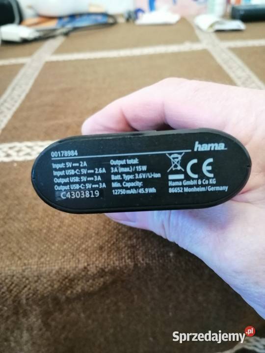 POWER BANK HAMA Warszawa sprzedam