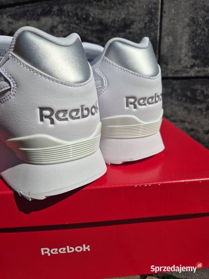 Nowe Buty Reebok Glide Klasyczna Biel Rozmiar 41