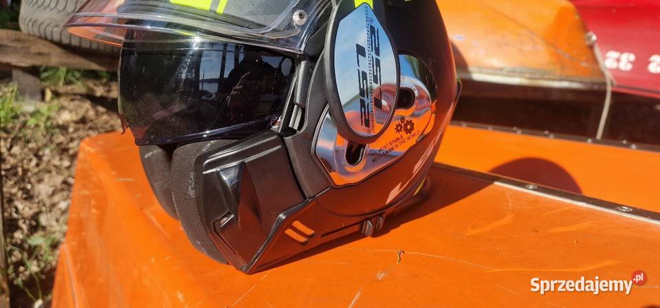 KASK szczękowy MOTOCYKLOWY 59 LS2 VALIANT CZYSTY Tarnowskie Góry sprzedam