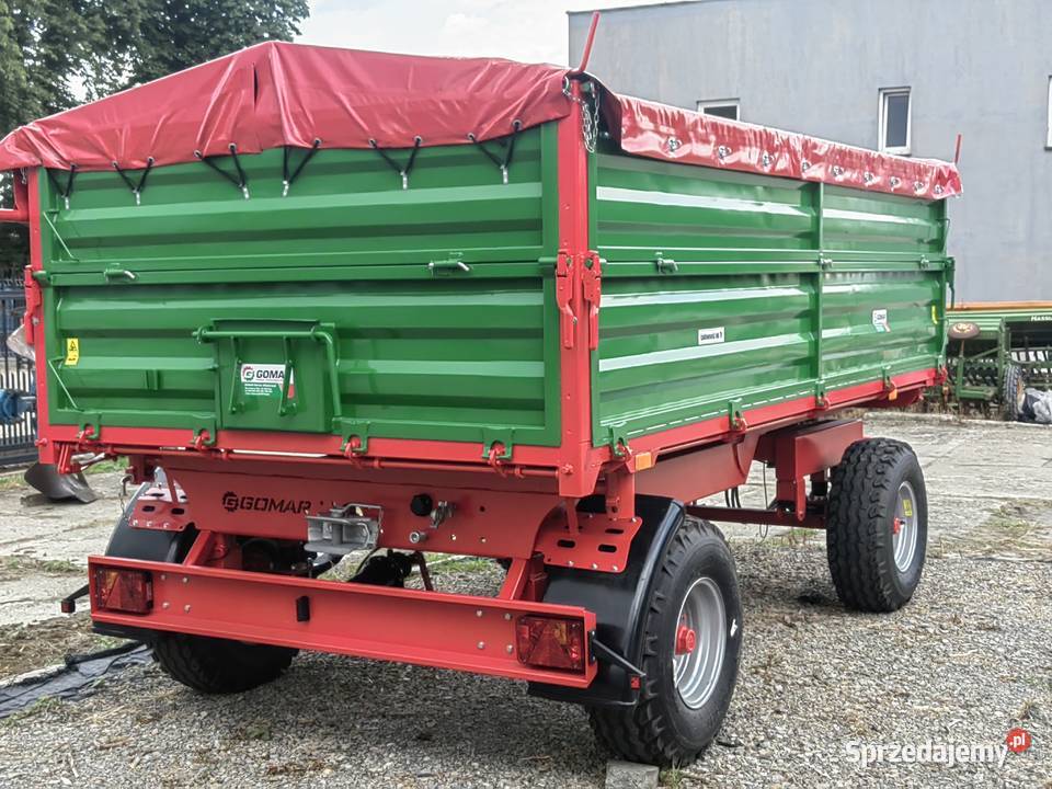 Przyczepa rolnicza GOMAR GPT107 7 ton Żółkiewka-Osada