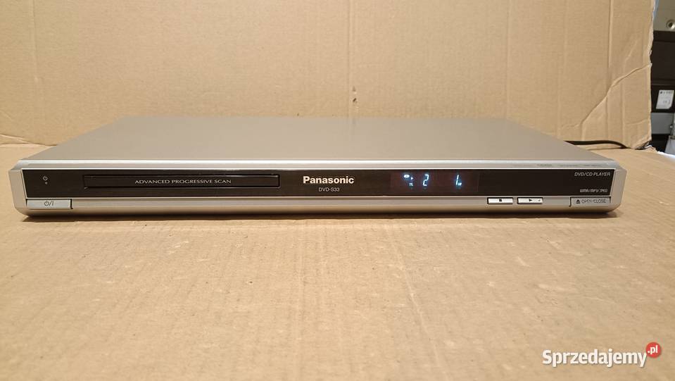 PANASONIC DVDS33 odtwarzacz bez pilota wielkopolskie sprzedam