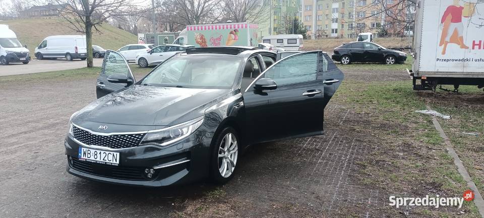 Kia Optima 17Crdi 141 navi kamery360 jasna Samochody osobowe Warszawa