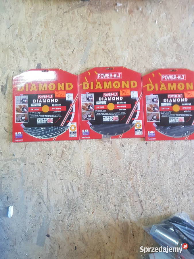 Tarcza diamentowa kostki betonu 300mm segmentowa wielkopolskie Głogowa