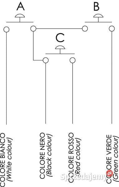 Płyta czołowa z 3 przyciskami IMFRCL84933B Kamionna sprzedam