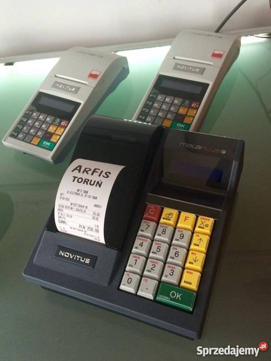 Kasa fiskalna Novitus Mała Plus E Toruń sprzedam