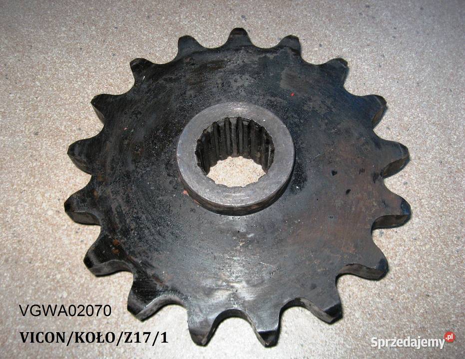 Koło łańcuchowe Z17 1 14 wielowpust do prasy