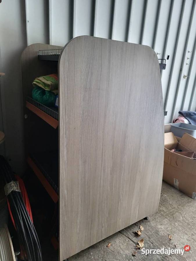 Regał sklepowy ekspozycyjny z półkami solidny Ruda Śląska sprzedam