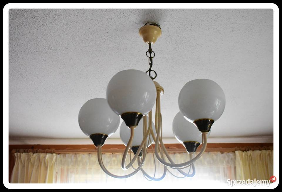 Duży żyrandol lapka sufitowa na sprzedaż 2