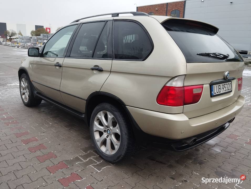 BMW X5 E53 30i LPG GAZ 2001 AUTOMAT nieuszkodzony Lublin