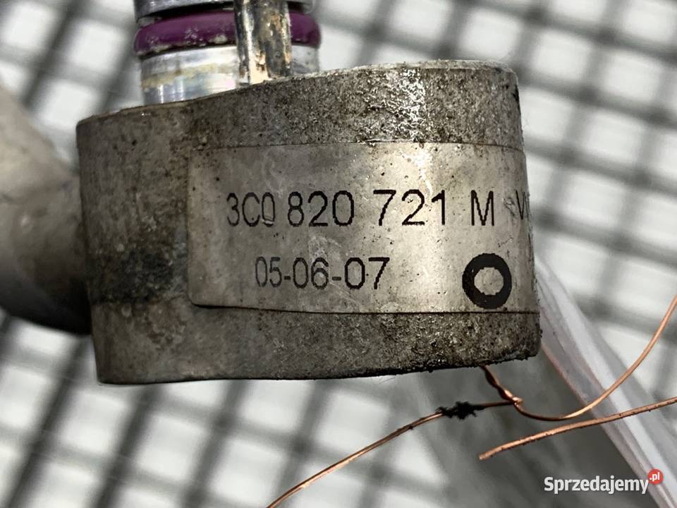 RURKA KLIMATYZACJI VW PASSAT B6 3C0820721M 19 osobowe