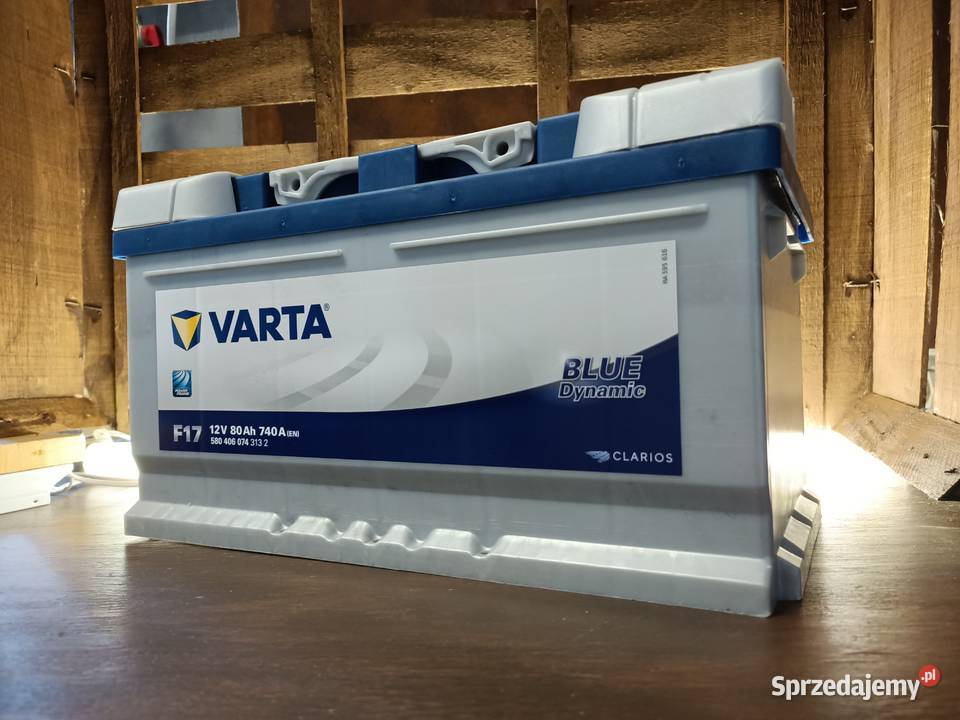 Akumulator VARTA Blue F17 80Ah 740A Specpart Układ elektryczny zachodniopomorskie Mielno sprzedam