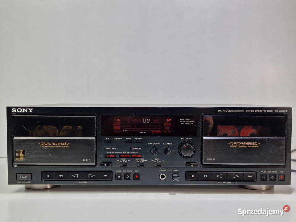 Magnetofon catette deck SONY TC WR 720 Międzychód