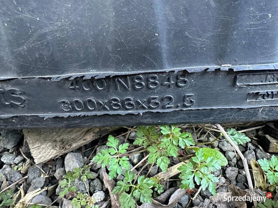 Gąsienice Do Minikoparki 300x86x525 Nowe Komplet Tymowa