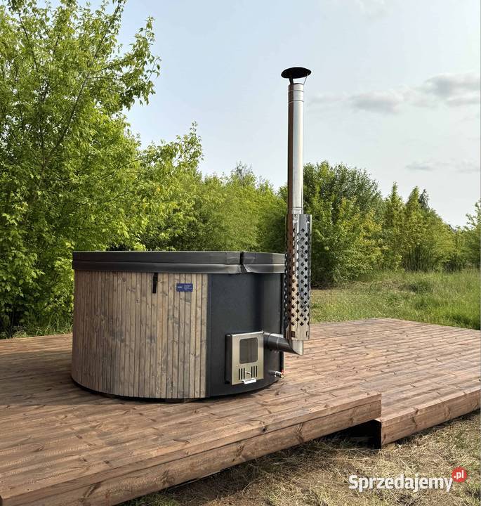 Balia ogrodowa z piecem na drewno hydromasażem i Stronie Śląskie