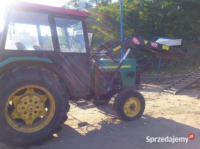 ŁadowaczeTUR 2 hydrauliczny do T25 Ursus Zetor nieuszkodzony