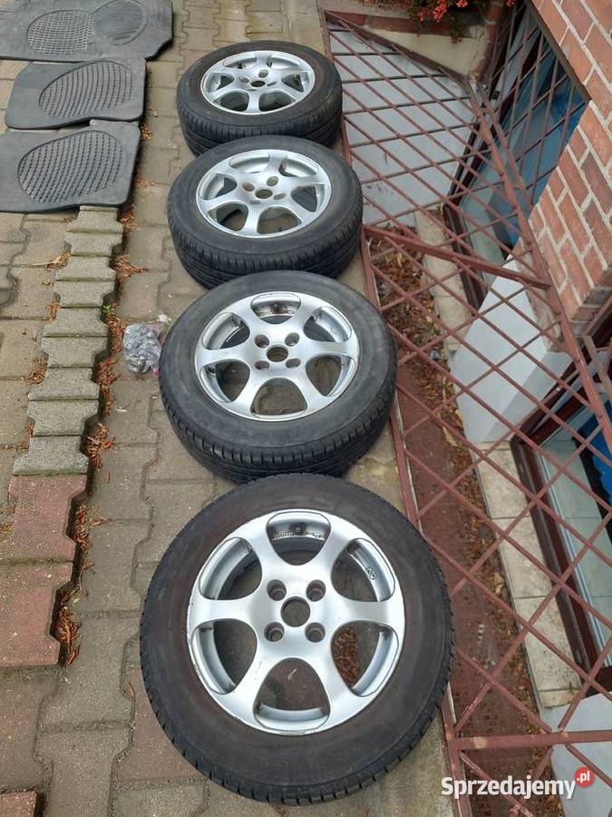 Felgi aluminiowe z oponam Toyota Corolla E11 Części Wrocław