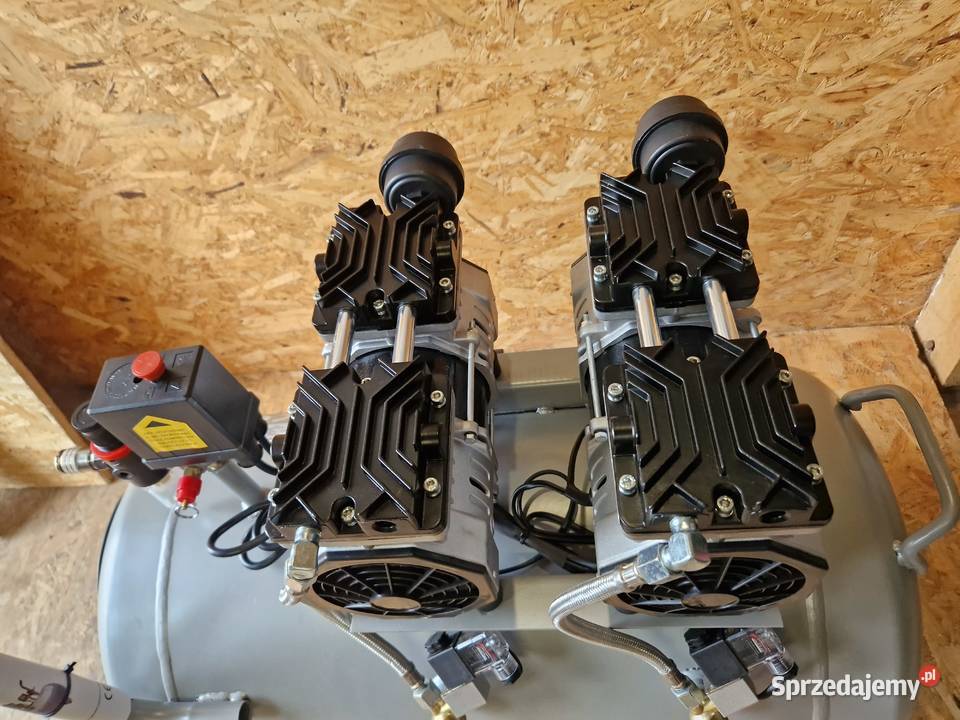 Kompresor bezolejowy 100L 2 x 1500W KD1398 Głogowa