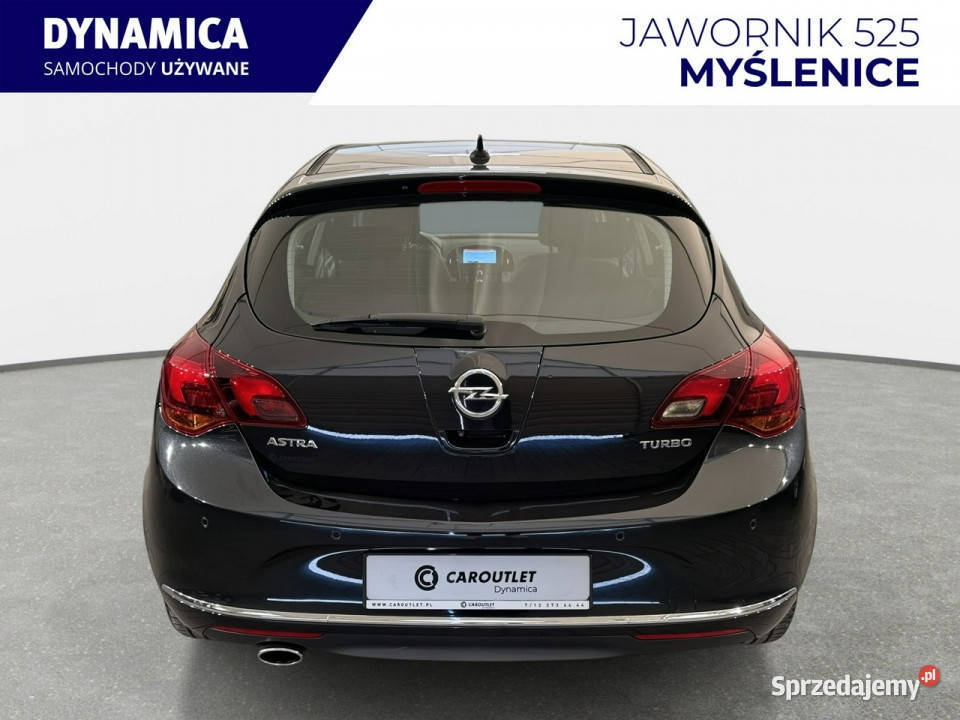 Opel Astra 14Turbo 140 automat 2015 r salon bluetooth Myślenice