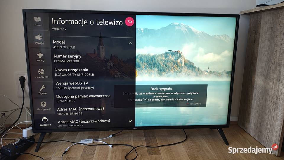 Smart TV LG 49 LED Elektronika Radom