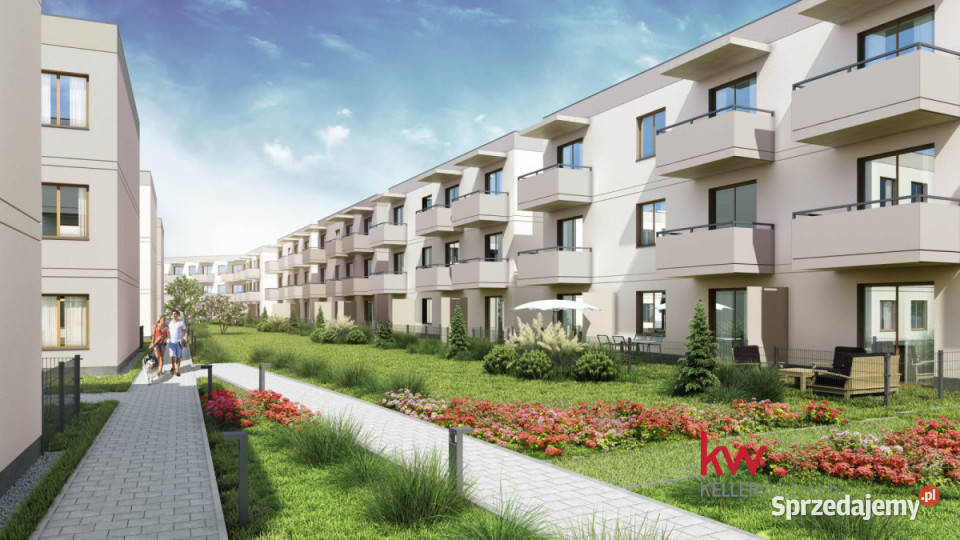 Mieszkanie 6016m2 3 pokoje Wrocław Majerankowa parter