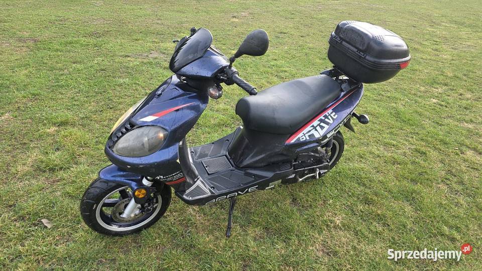 Skuter 50 kufer sprawny zarejestrowany motorower 22200km Access