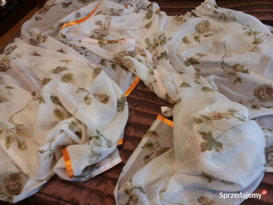 Firankipanele zasłonki z organzy 2 wym207 x 132 mazowieckie