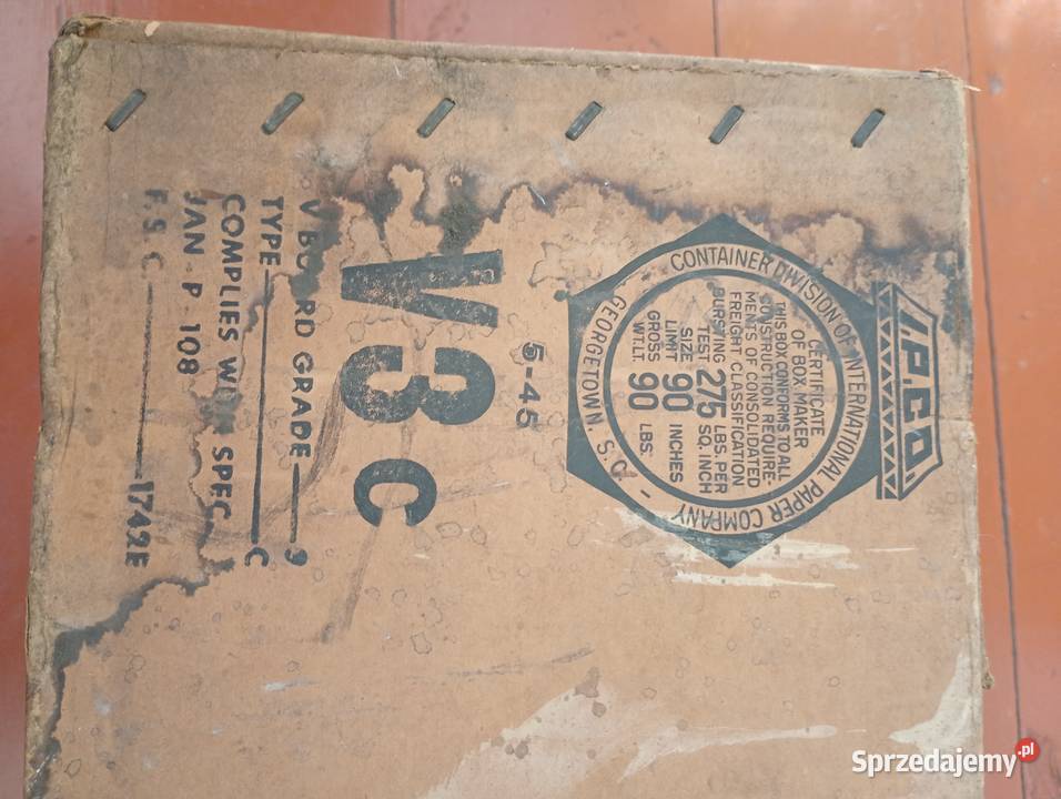 Walizka skrzynia wojskowa Militaria Rybnik