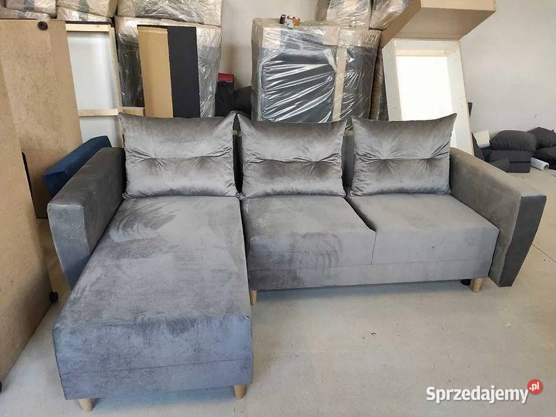 Tani narożnik 230 x 150 z funkcją spania Szybka Narożniki