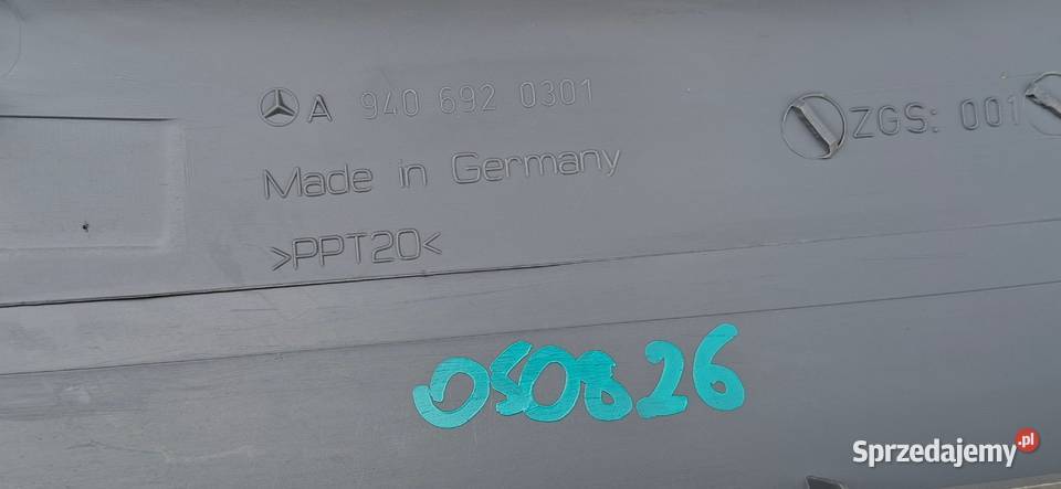 MERCEDES ATEGO AXOR OSŁONA POSZYCIE SŁUPKA ciężarowe Bieleń