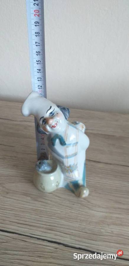 Porcelanowy kucharzsygnowany Płonne Przedbórz