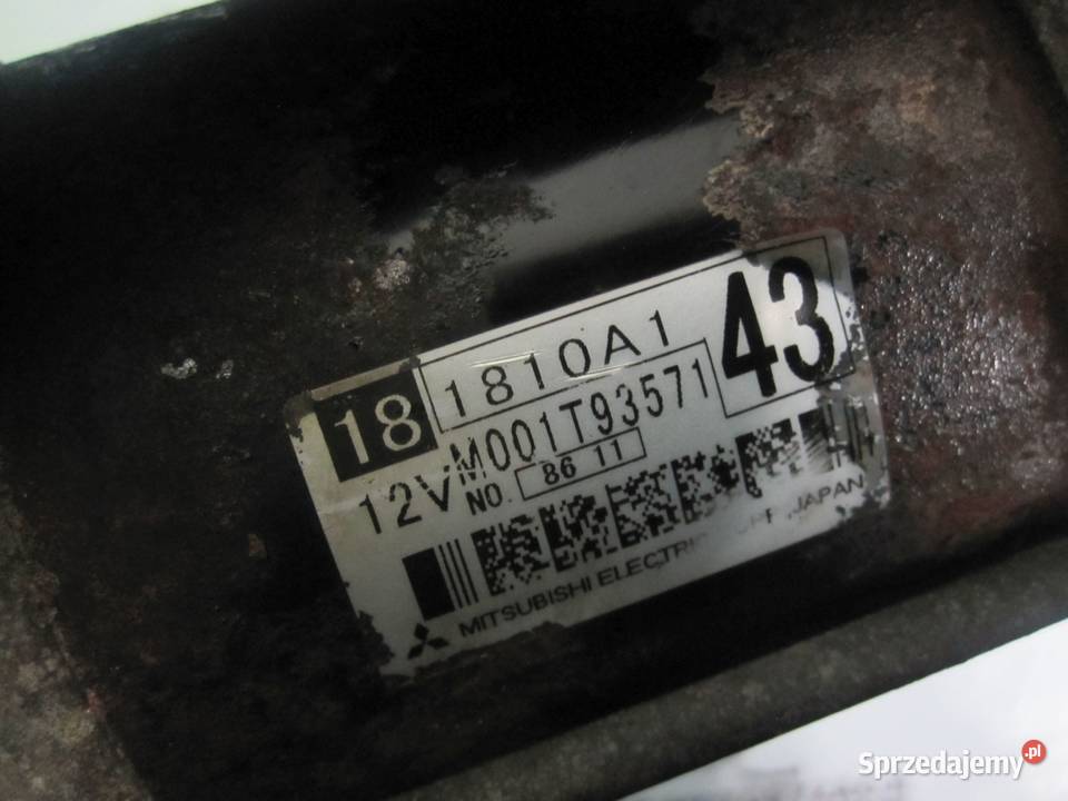 OUTLANDER 20 TDI BSY 140 166 rozrusznik osobowe Układ elektryczny, zapłon świętokrzyskie Kielce