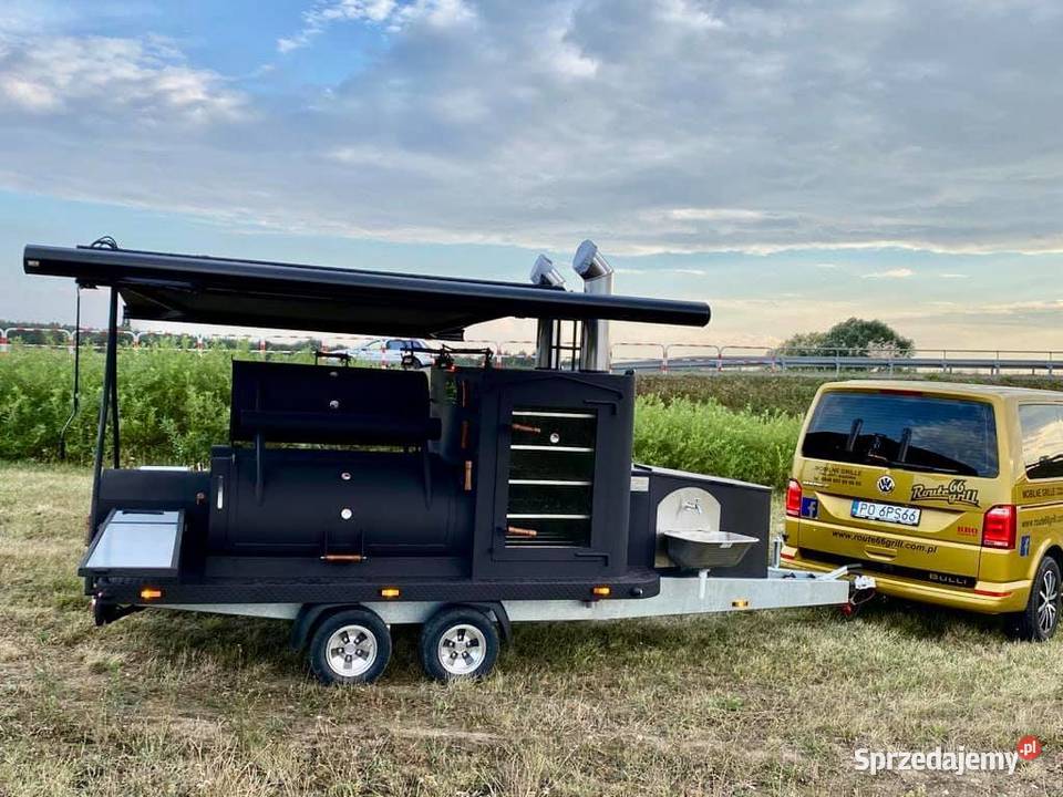 smoker bbq mobilny grill grill do restauracji Rok produkcji 2020 Golęczewo