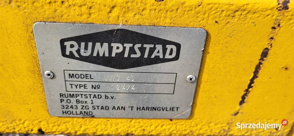 Pług obrotowy 4 skibowy Rumptstad nieuszkodzony Maszyny uprawowe Chełmno