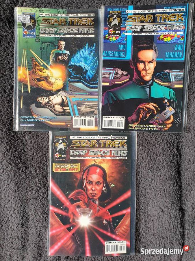 Star Trek Deep Space Nine kolekcja 28 komiksów Komiksy Kultura i Rozrywka Gdynia sprzedam