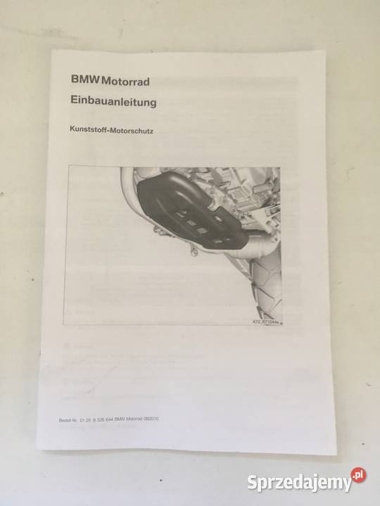 BMW F 650 800 GS Plastik Osłona silnika Podłoga Łobżenica