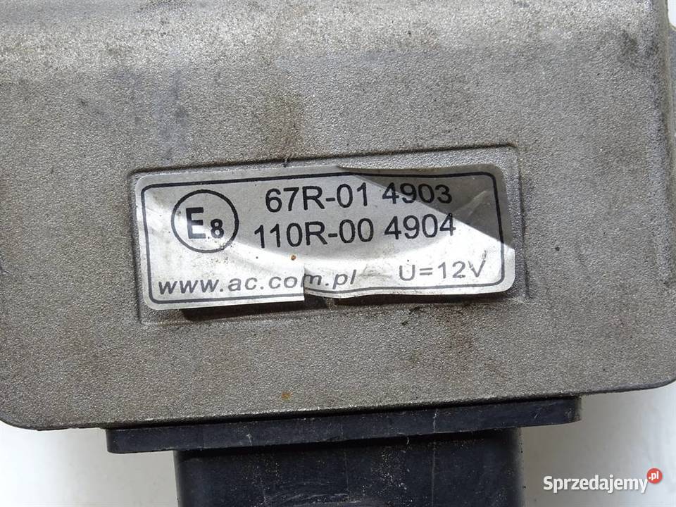 KOMPUTER DO GAZU LPG 67R014903 STEROWNIK GAZU Elementy instalacji LPG