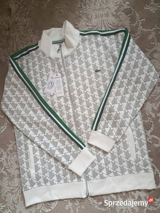 Bluza rozpinana męska Lacoste Monogram ciepła podlaskie Białystok