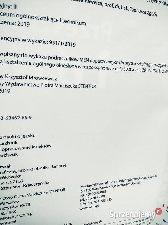 Przeszłość i dziś Stentor antykwariat szkolny mazowieckie Warszawa