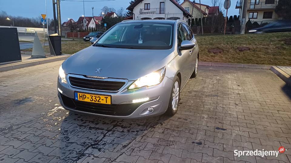 Peugeot 308 2015 16 HDI nieuszkodzony Węgorzewo sprzedam