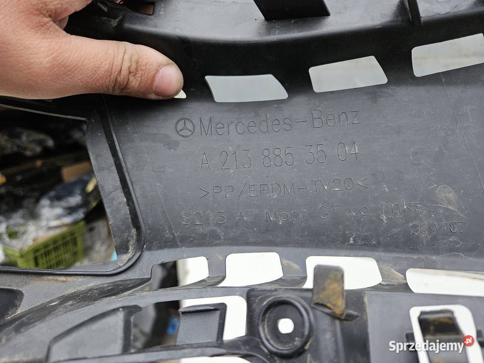 MERCEDES W213 ALLTERRAIN ŚLIZG LEWY ZDERZAKA