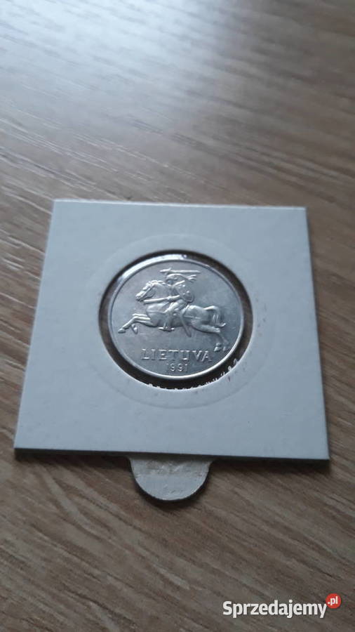 5 Centai Litwa 1991 r wielkopolskie Konin sprzedam