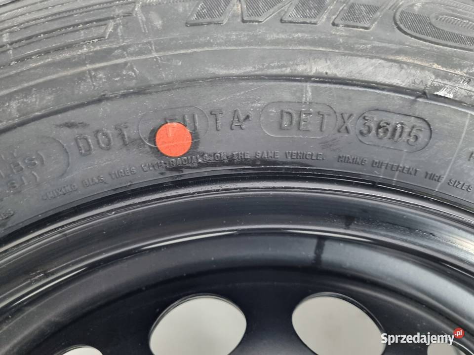 KOŁO ZAPASOWE Volvo S60 I V70 II S80 I felga stalowe Chełm