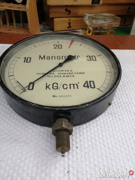 Manometr PRL Kolekcje Pleszew