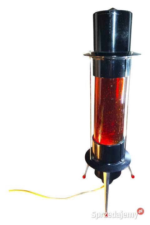 Lampa Rakieta kosmos USSR ZSRR PRL Space Age Kalisz