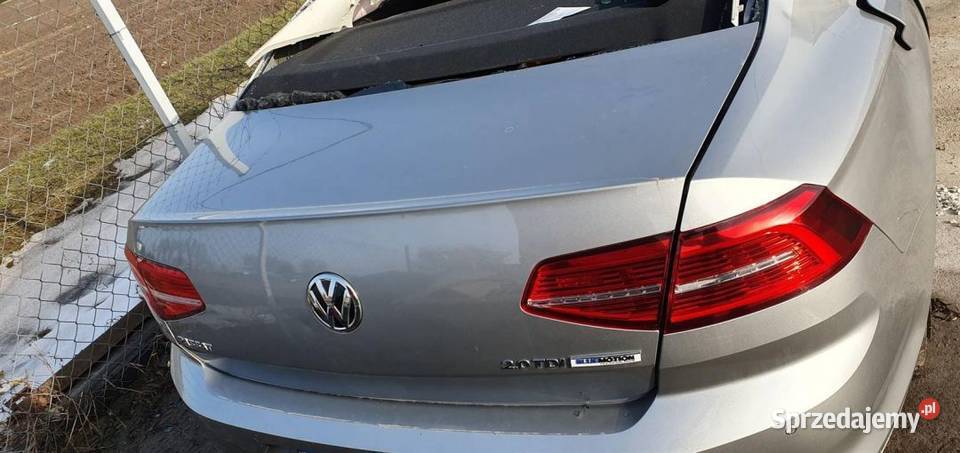 KLAPA TYŁ TYLNA VOLKSWAGEN PASSAT B8 LB7W SEDAN Lipno