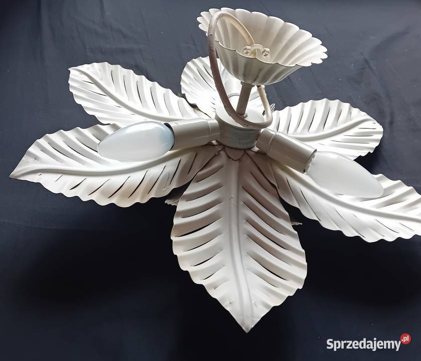 Francuska lampa sufitowa Mid Century Modern Koźminek sprzedam