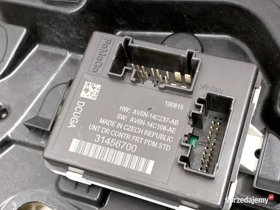 PODNOŚNIK SZYBY PRAWY PRZÓD VOLVO V40 31276216 osobowe